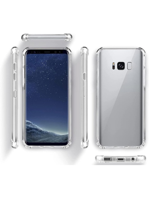 Прозрачен гръб ANTISHOCK за Samsung S8