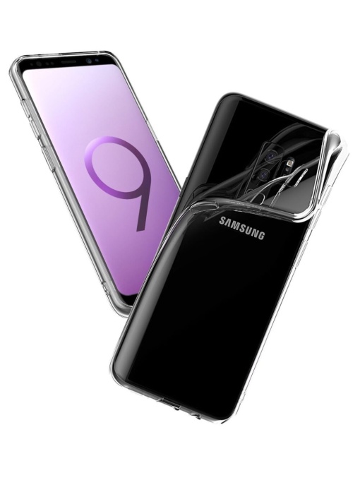 Прозрачен гръб TPU за Samsung S9 Plus