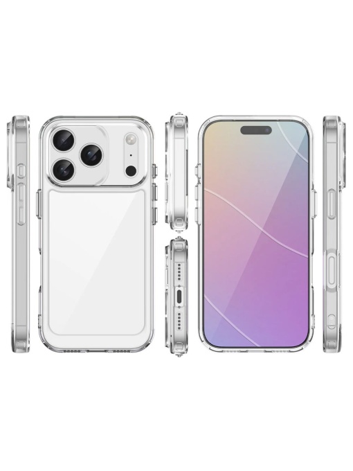 Прозрачен калъф TPU HQ за iPhone 17 Pro