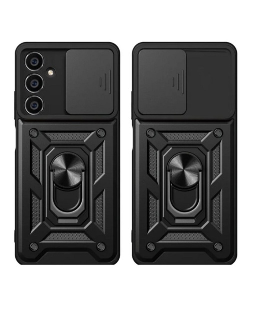 Противоударен черен калъф Camera Cover за Samsung Galaxy A56