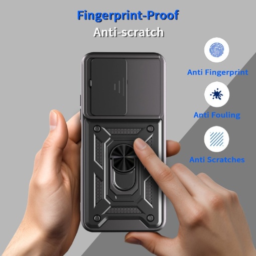 Противоударен черен калъф Camera Cover за Xiaomi Redmi 15C - Img 3