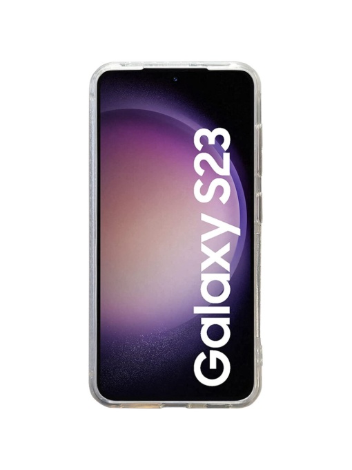 Силиконов калъф Diamond Case Прозрачен за Samsung S23