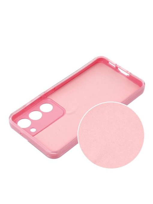 Силиконов гръб BLINK розов за Samsung A25 5G