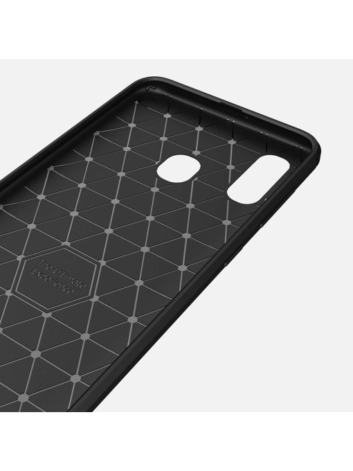 Силикон калъф Carbon за Samsung Galaxy A40