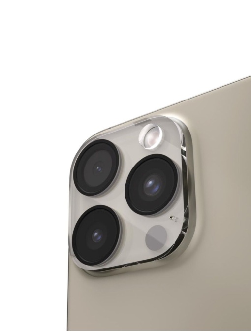 Стъклен Протектор за камера за iPhone 12 Pro Max с олеофобно покритие против отпечатъци