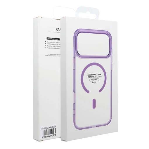 Case за iPhone 17 Frame Clear Hybrid Mag - Img 5