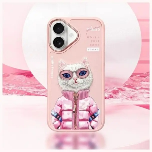 NIMMY case COOL&amp;CUTE 2.0 Cat for IPHONE 16 - Img 10