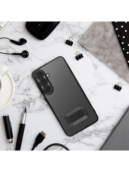 Partner Glam Гръб с вграден протектор за камерата за Samsung Galaxy A17 с 9H твърдост против драскотини