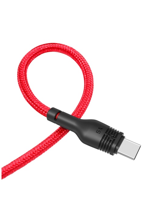 Кабел тип въже XO X55 USB to TYPE C за бърз пренос на данни