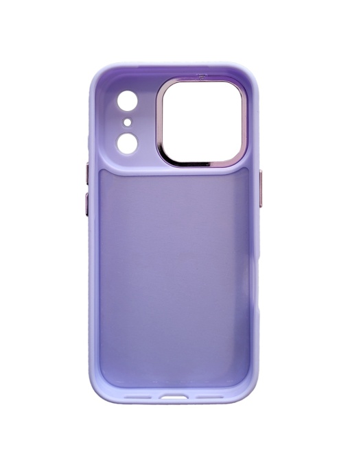 Лилав Силиконов Гръб с Декупаж Guess Design 1HC за iPhone 17 Pro Max