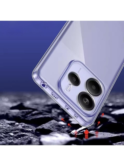 Прозрачен калъф TPU HQ за Xiaomi Redmi Note 14 5G