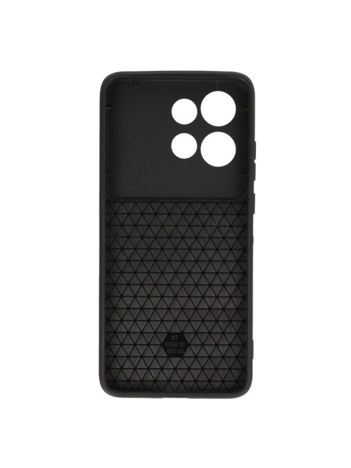 Противоударен черен калъф Camera Cover за Moto Edge 50 Neo със защита от удари и надрасквания