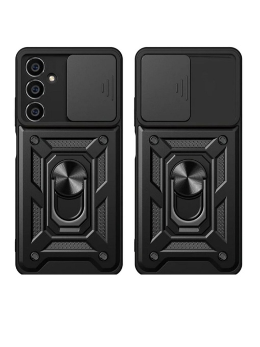 Противоударен черен калъф Camera Cover за Samsung Galaxy A56
