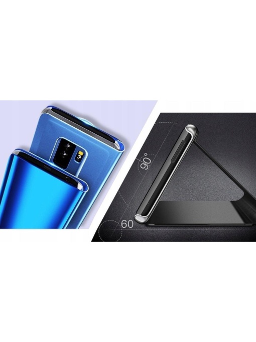 Розово Златен Тефтер Clear View за Samsung Galaxy A32 5G