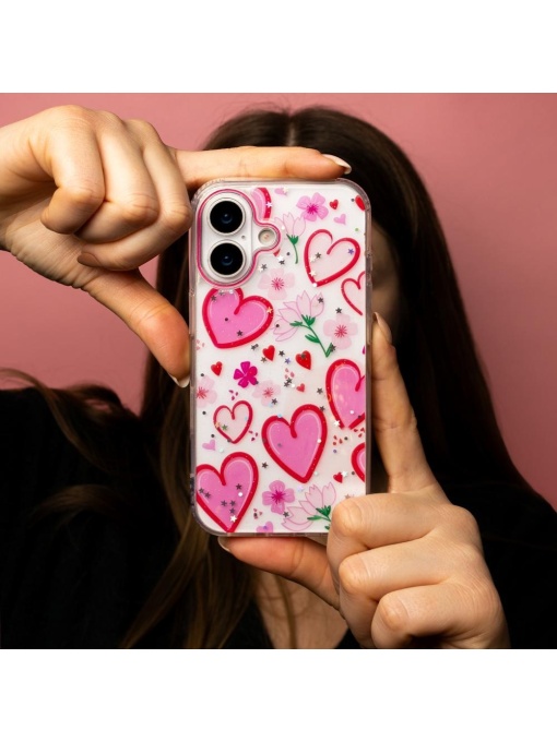 Силиконов калъф Ultra Trendy Love Case Тип 1 за iPhone 17 Pro Max