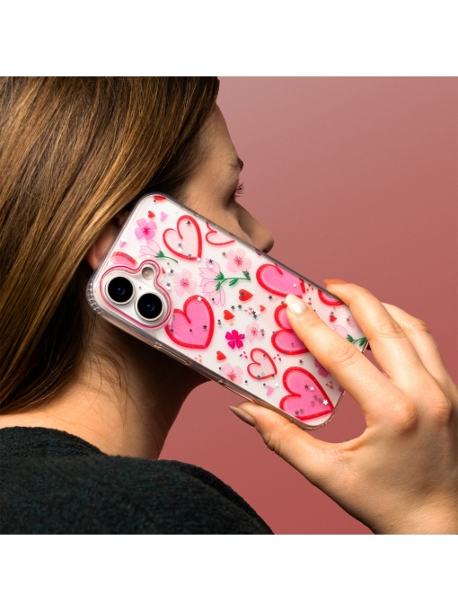 Силиконов калъф Ultra Trendy Love Case Тип 1 за iPhone 17