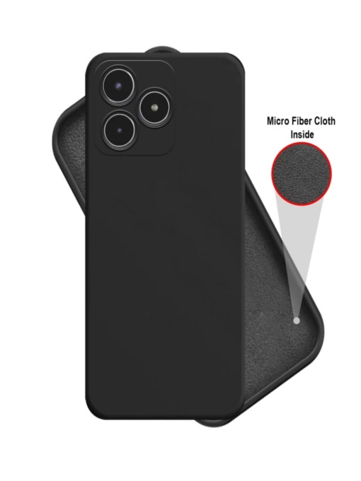 Силиконов гръб POLY черен за Realme C53