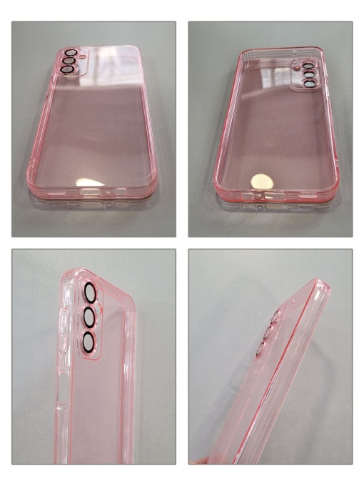 Тънък гръб с протектор за камерата Slim Color Lens за Samsung A14 4G 5G с висока прозрачност и сензорна точност