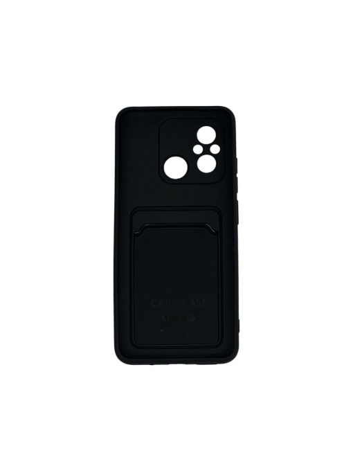 Черен калъф Card Case за Xiaomi Redmi 12C
