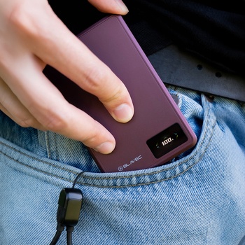 Blavec Power Bank 10000mAh- Type C - 22,5W magnetic Magsafe 3 in 1 - Img 4
