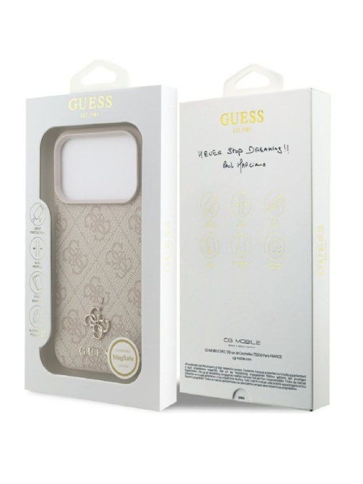 Guess Original case с MagSafe за iPhone 17 Pro Mod 9490669 със защита от удари и надрасквания