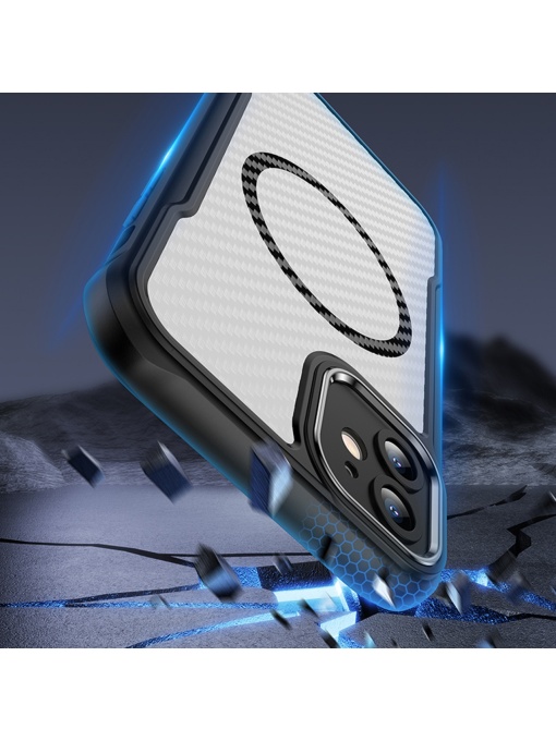 Карбонов кейс Defender Carbon с MagSafe за iPhone 11