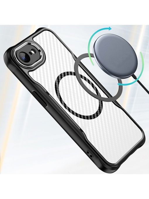 Карбонов Гръб Defender Carbon с MagSafe за iPhone 16e