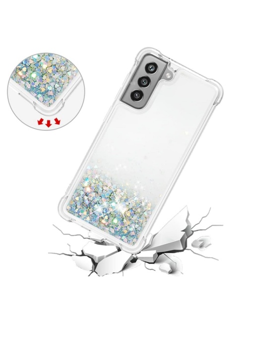 Нежен прозрачен плаващ гръб Floating Case за Samsung S21 FE