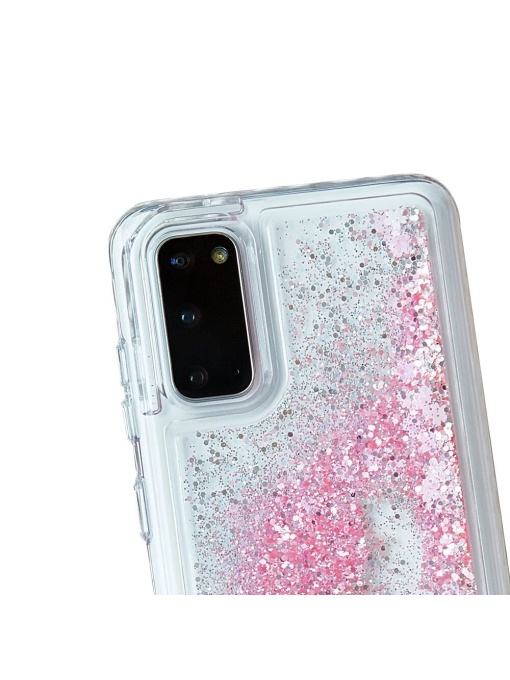 Нежен розов гръб Floating Case за Samsung S20 FE