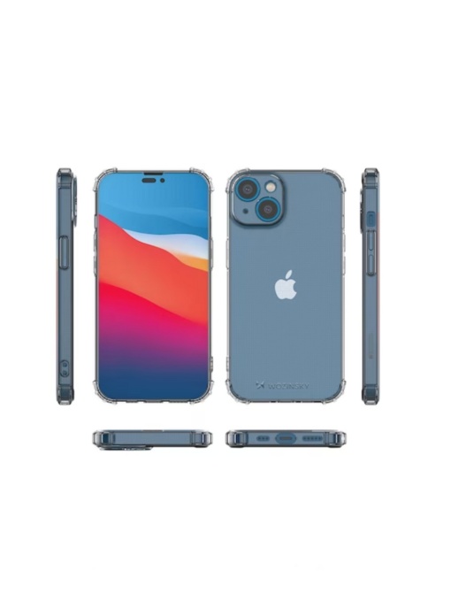 Прозрачен кейс ANTISHOCK за iPhone 12 Mini