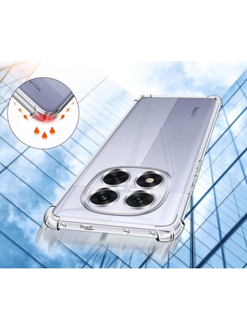 Прозрачен калъф Antishock за Xiaomi Redmi Note 14 Pro 5G