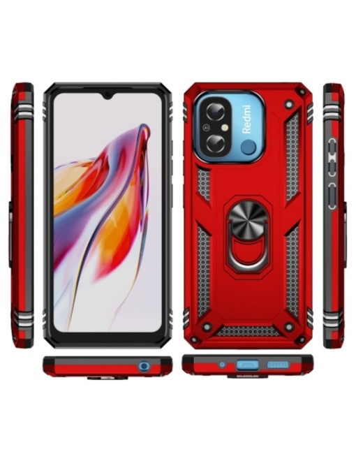 Противоударен червен кейс Zore за Xiaomi Redmi 12C