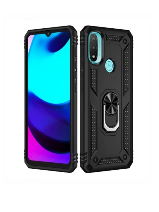 Противоударен черен кейс Zore за Motorola MOTO E20 със защита от удари и надрасквания