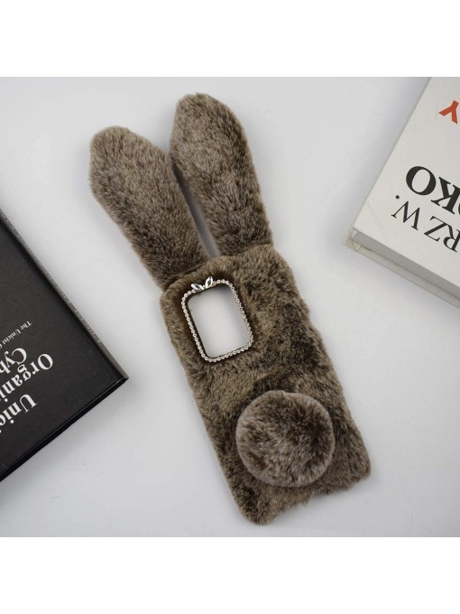 Сив плюшен гръб зайче BUNNY за Samsung A25