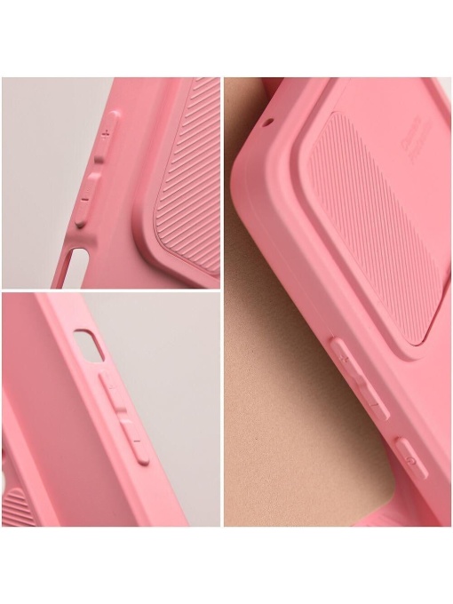 Силиконов калъф CAMSHIELD розов за Samsung Galaxy A56