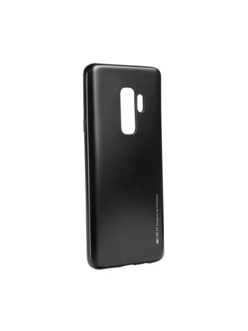 Силиконов калъф iJelly в черен цвят за Samsung S9 Plus