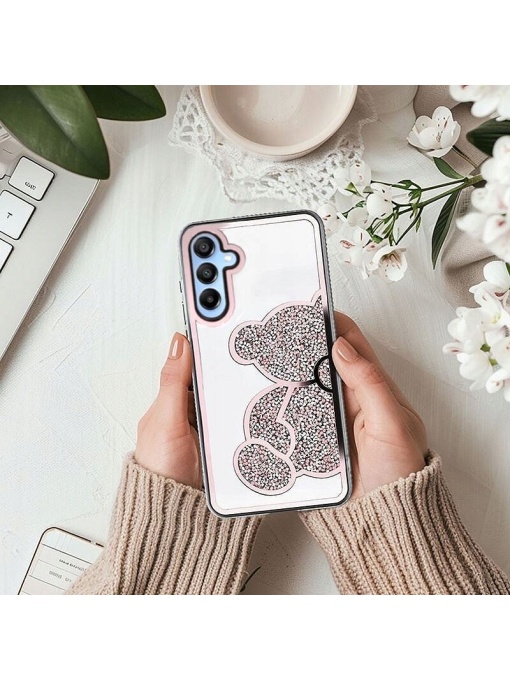 Силиконов Гръб Teddy Bear and Mirror за Samsung Galaxy A56