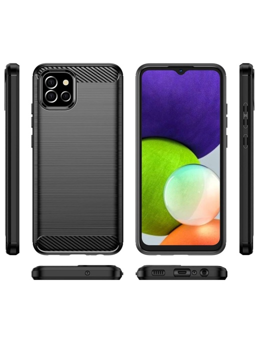 Силикон калъф Carbon за Samsung A03