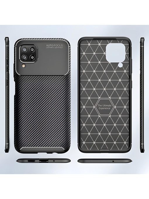 Силикон калъф Carbon за Samsung A12