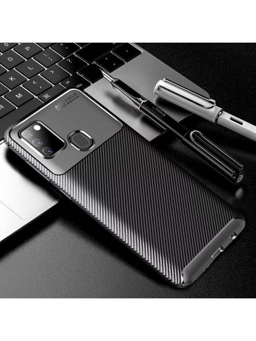 Силикон кейс Carbon за Samsung A21s