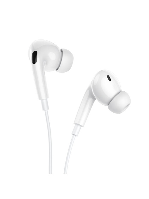 Слушалки BOROFONE BM80 PRO ELEGANT с микрофон Бели TYPE C – високо качество