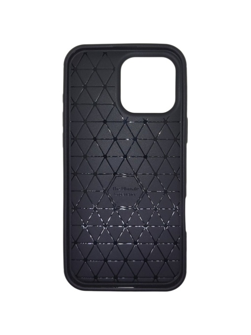 Черен гръб Carbon за iPhone 16 Pro