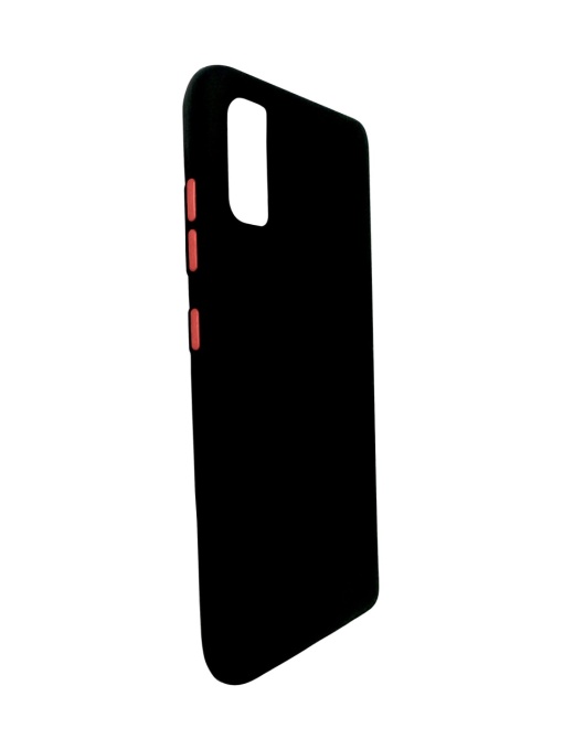 Черен кейс Color Buttons за Samsung A41