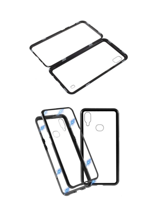 360 Стъклен гръб с Магнитна Метална Рамка за Samsung A10