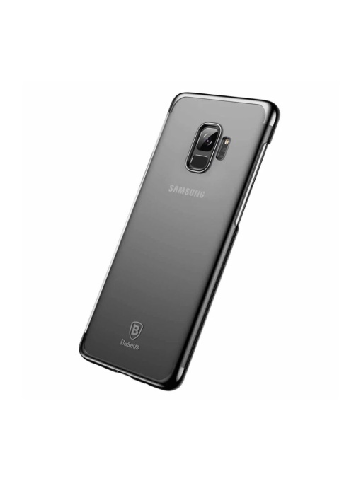 Baseus Electroplate PVC златист кант за Samsung S9 с прецизни изрязвания за камера и бутони