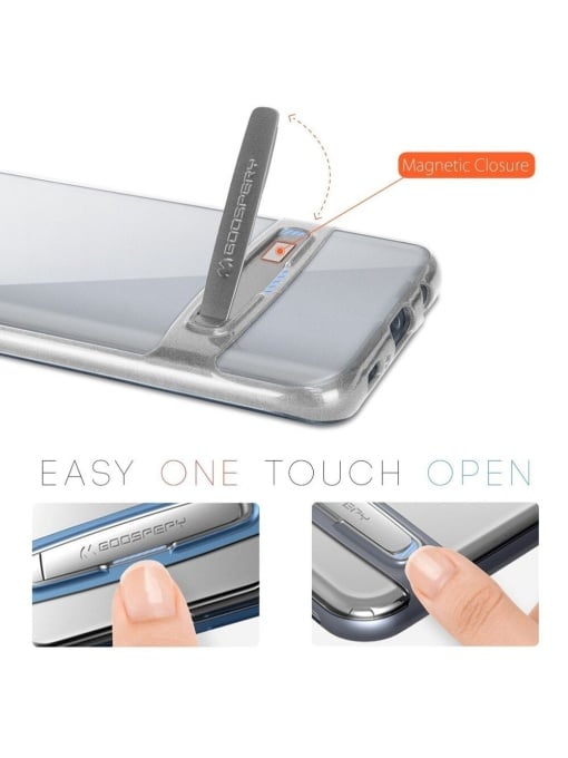 Dream Bumper с PVC кант и стойка за Samsung S8 с тънък профил и лек дизайн