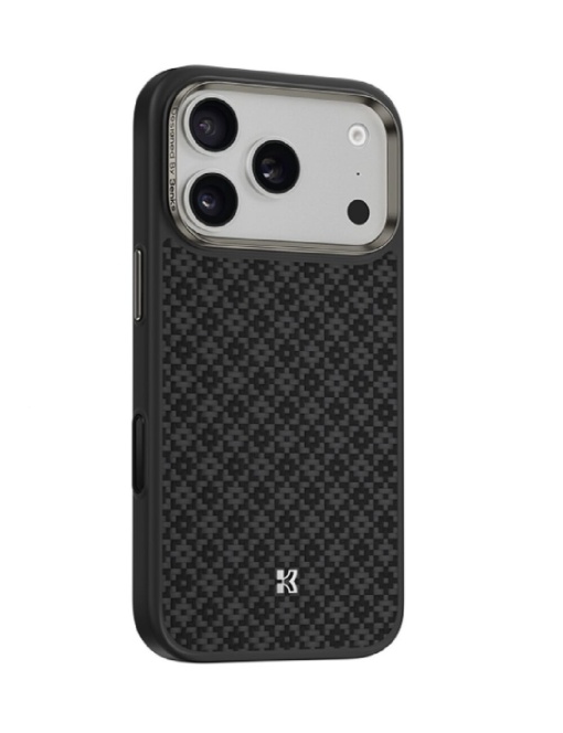Kevlar Benks Case MagSafe with silicone за iPhone 17 Pro Max black
