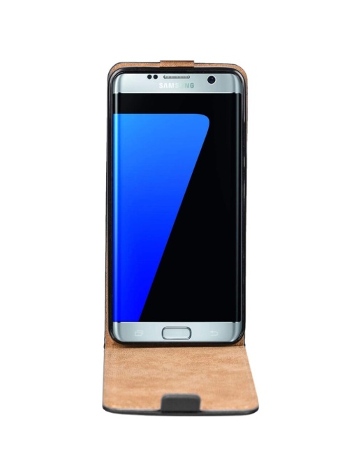Вертикален Черен кейс Flipp за Samsung A6 2018