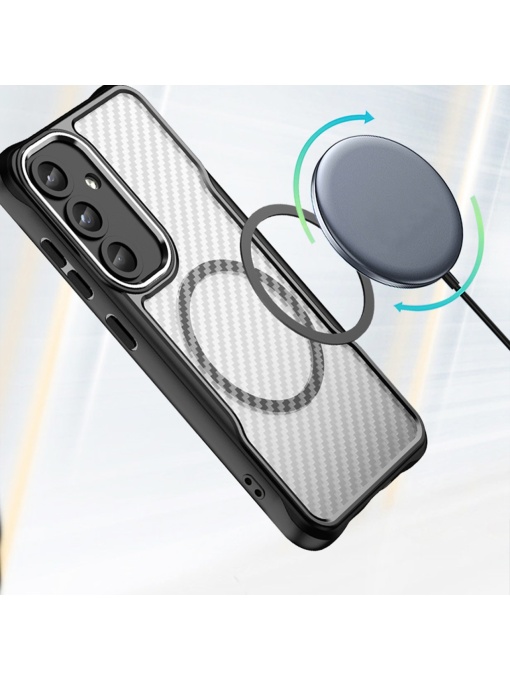 Карбонов калъф Defender Carbon с MagSafe за Samsung S25