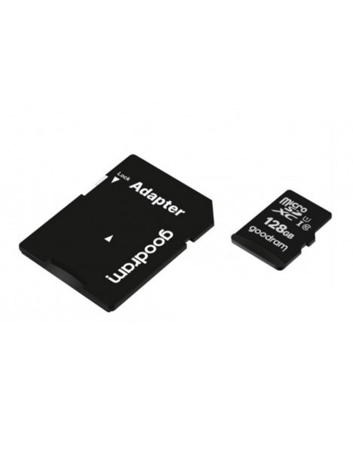 Карта с памет GOODRAM MICRO SD XC UHS I CLASS 10 128GB с висока скорост на четене